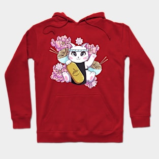 Taishou Maneki Neko Hoodie